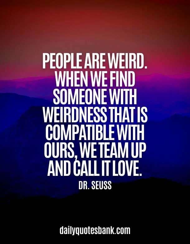 Weird Quotes About Love