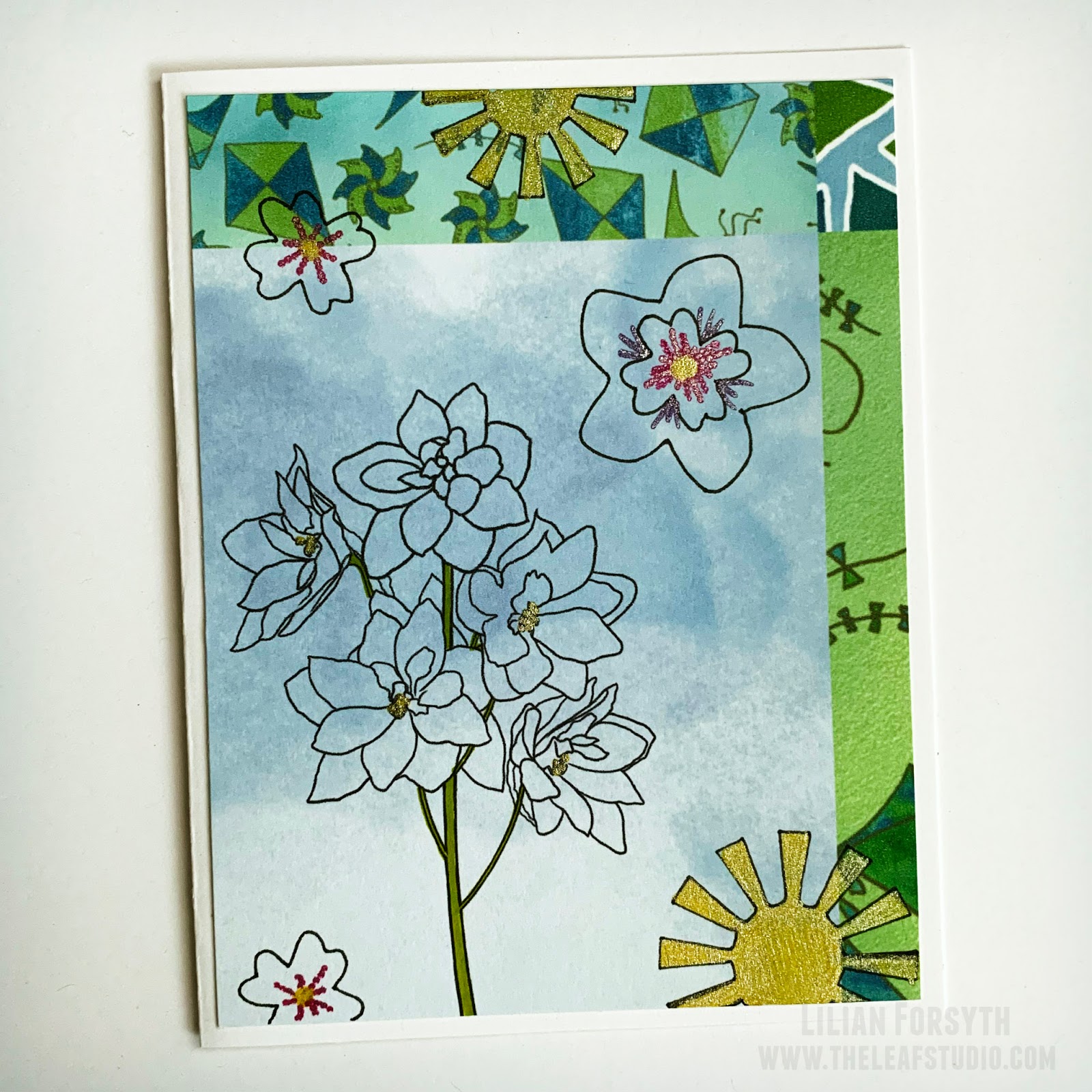 {Tue} Technique Stencil Tracing CAS Mix Up Challenge The Leaf Studio