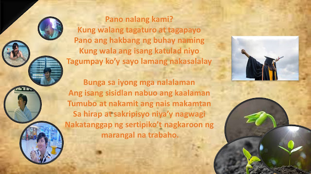 (Komunikasyon) Tula Para sa mga Guro