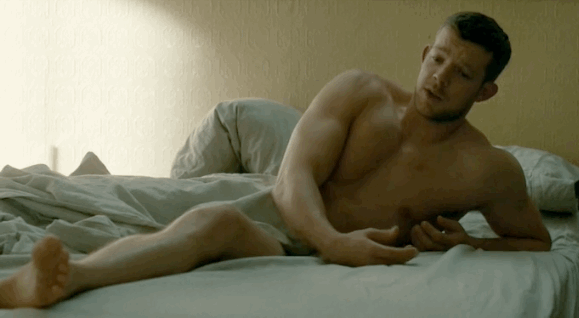 Celebrity Hunk Russell Tovey.