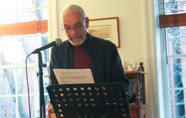 Cultural Front William J. Harris poetry reading