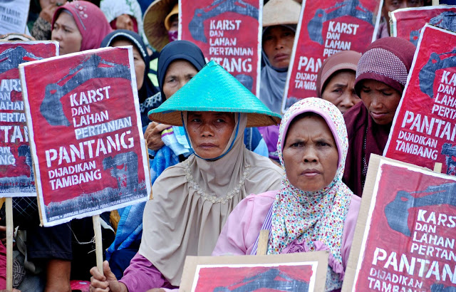Warga NU Kendeng Melawan Kekejaman Kapitalis