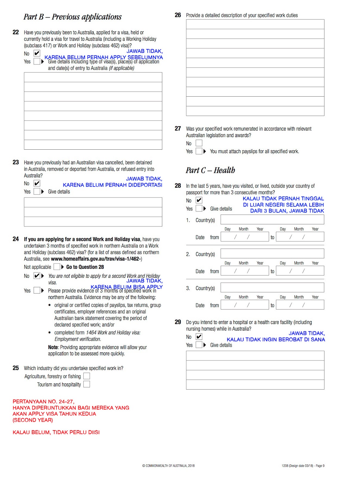 Dearvalent How To Whv Part 3 Panduan Lengkap Mengisi Form