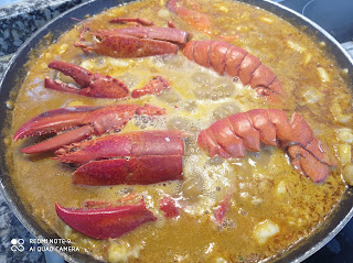 Arroz caldoso de bogavante