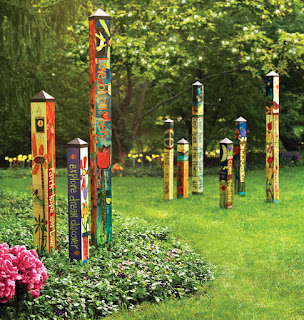  garden art poles