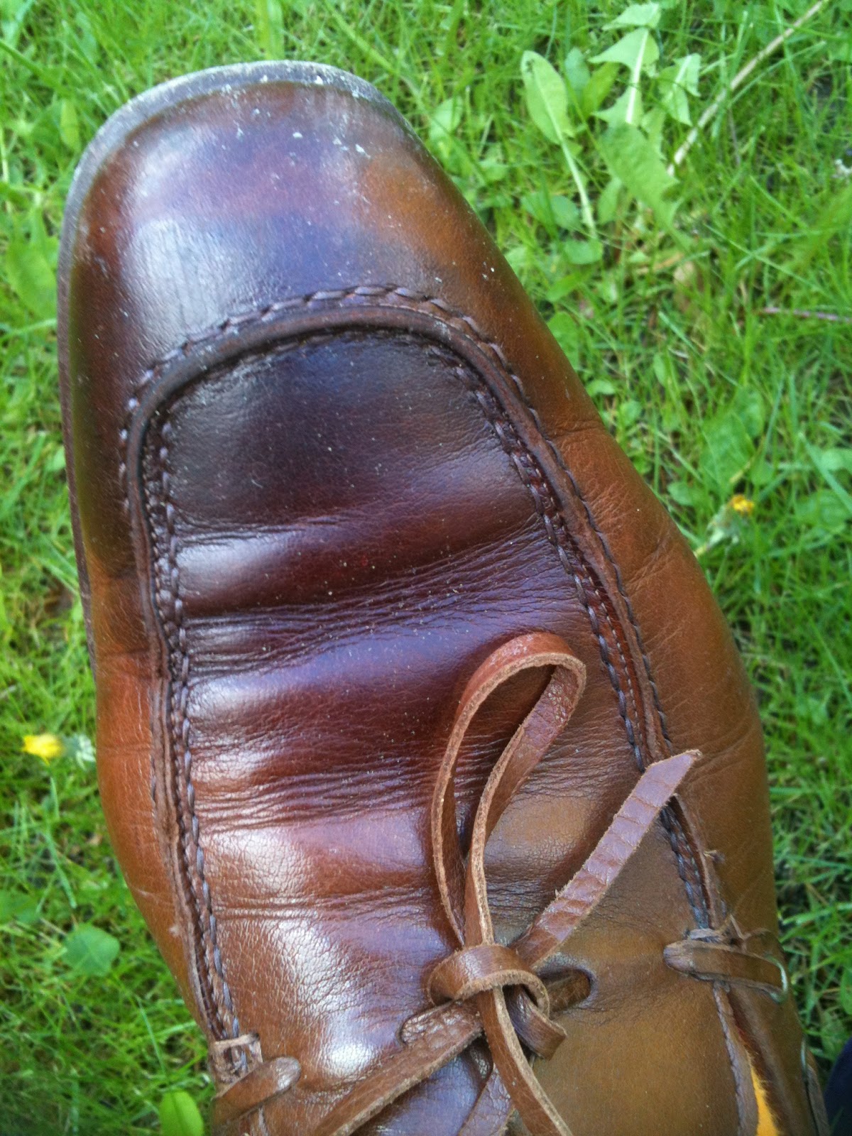The Shoe AristoCat: Sloop loafers spoiled by marinated olive oil