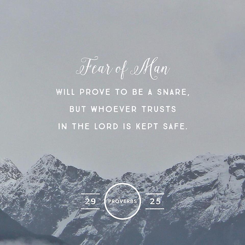 fear god not man verse