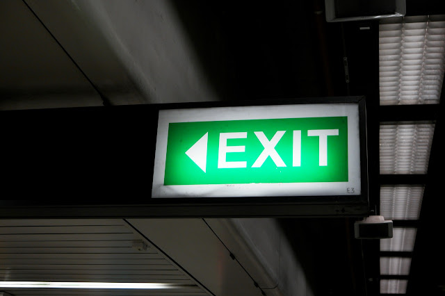 LED exit sign