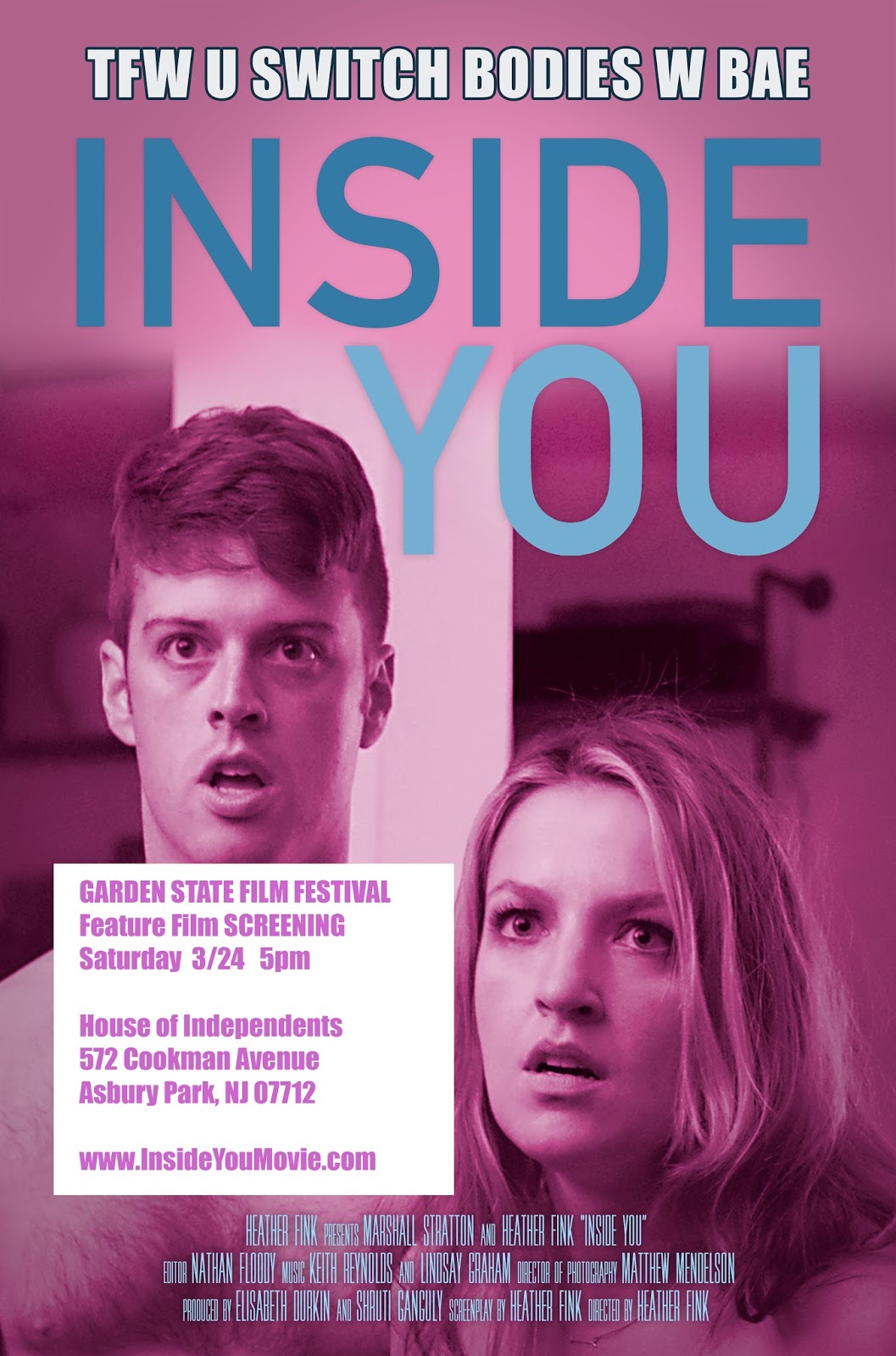 Inside You GARDEN STATE FILM FESTIVAL
