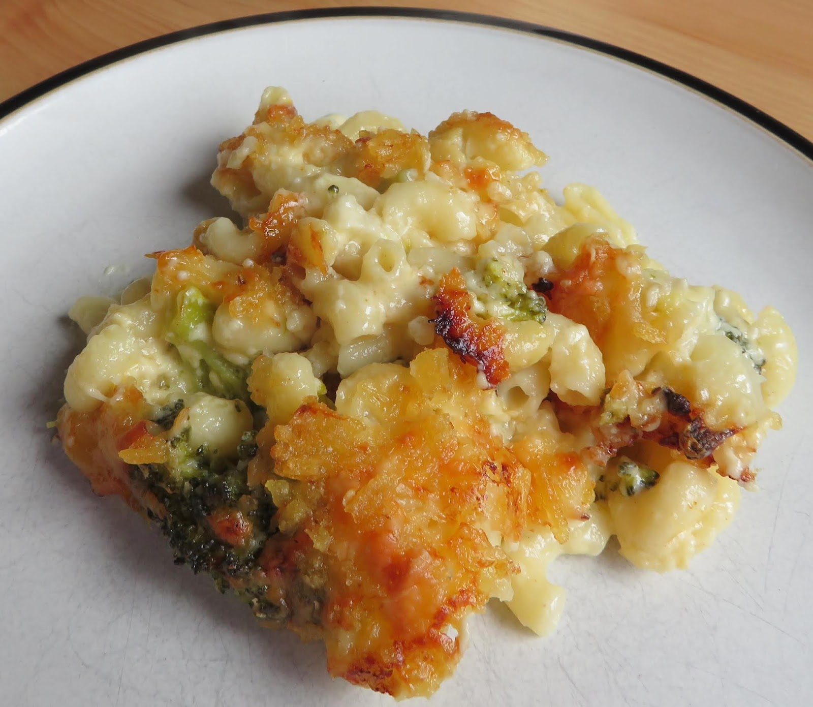 Broccoli & Cauliflower Mac & Cheese for two Catrooo
