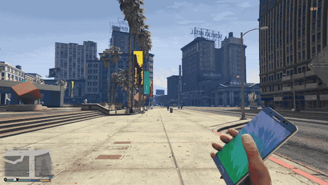 Samsung note7 turns into a bomb-gta v mod