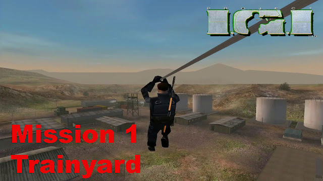 Project IGI 1 (I'm going in) Mission 1 Trainyard Pc Game Walkthrough Gameplay