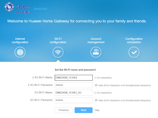 How To Change WiFi Password and Login Password | Globe At Home