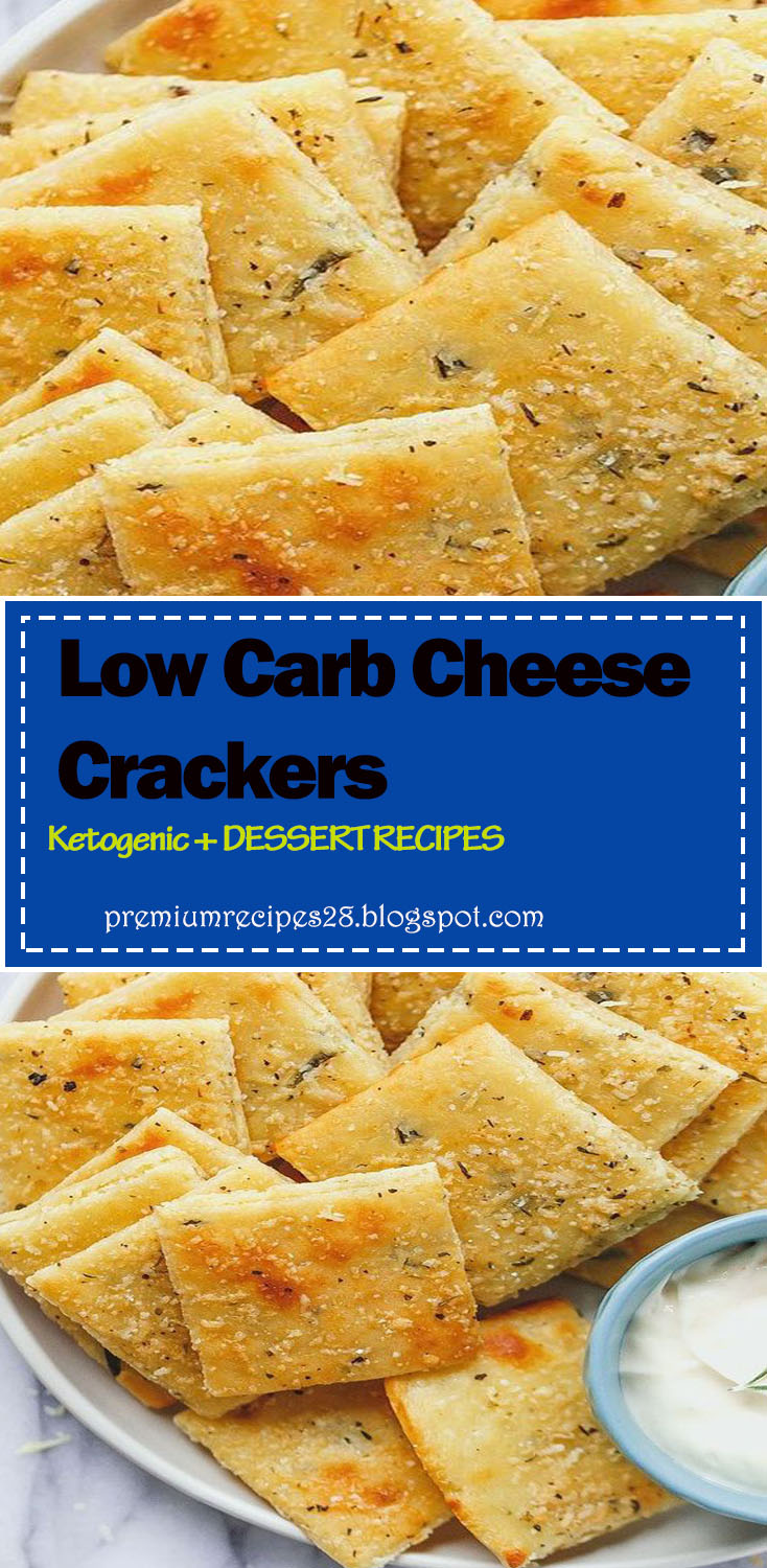 Low Carb Cheese Crackers Premium Recipes