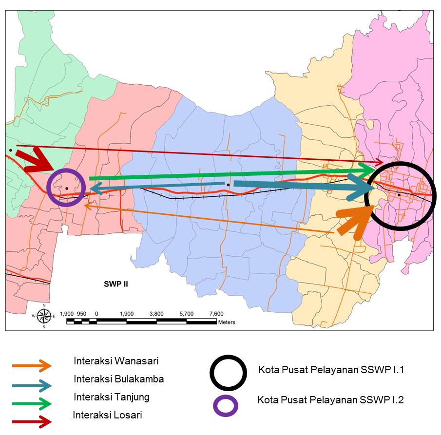 Sebutkan Contoh Interaksi Keruangan Antar Wilayah Di
