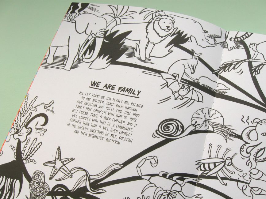 It also includes lots of interactive elements there are flaps to lift up sea creatures to draw It also includes lots of interactive elements there are flaps to lift up sea creatures to draw
