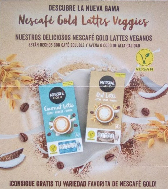 Prueba gratis Nescafé Gold Lattes Veggies