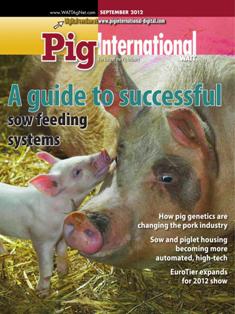Pig International. Nutrition and health for profitable pig production 2012-05 - September 2012 | ISSN 0191-8834 | TRUE PDF | Bimestrale | Professionisti | Distribuzione | Tecnologia | Mangimi | Suini
Pig International  is distributed in 144 countries worldwide to qualified pig industry professionals. Each issue covers nutrition, animal health issues, feed procurement and how producers can be profitable in the world pork market.