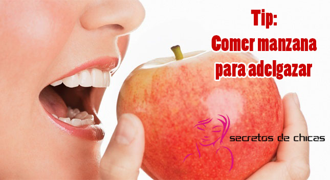 Se puede adelgazar comiendo manzanas Se puede adelgazar comiendo manzanas