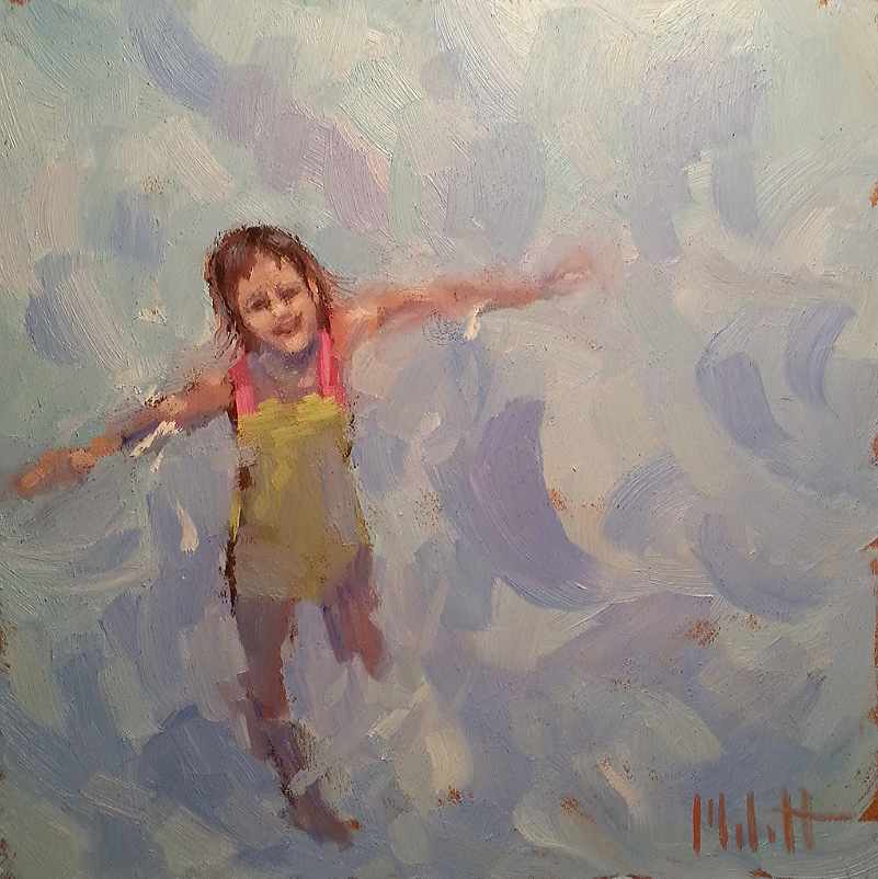 Art Painting and Prints Heidi Malott Impressionism Children Original