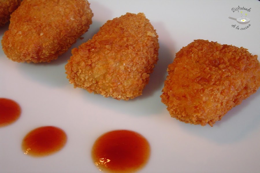 Nuggets de pollo caseros 