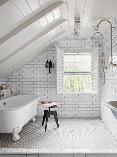 bathroom in the eaves