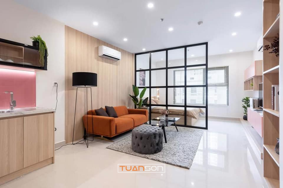 Thi Công Nội Thất: Căn Studio (37m2) Vinhomes Ocean Park