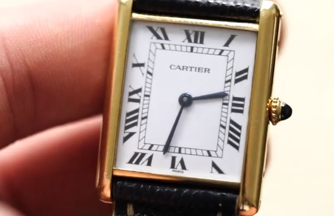 selling cartier watch in london