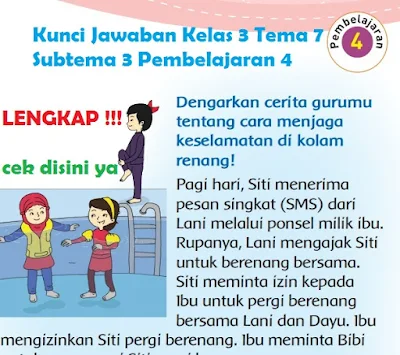 Kunci Jawaban Kelas 3 Tema 7 Subtema 3 Pembelajaran 4 www.simplenews.me