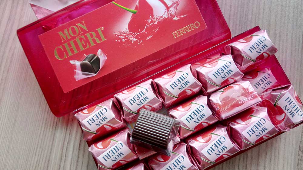 Benim Sözlüğüm Mon Cheri Vişne Likörlü Çikolata