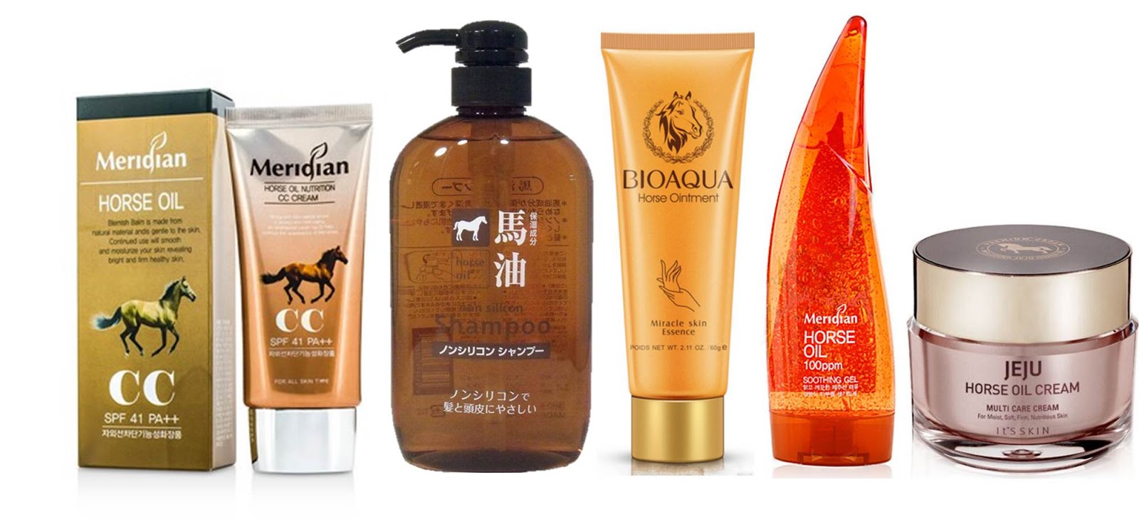 Asian Ingredients Discovered Horse Oil Lashes in the Lush