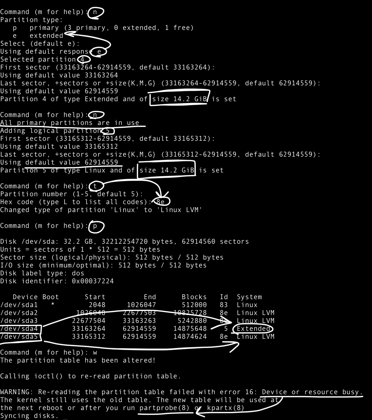 Lab and fun!: RHCSA Lab / Расширение LVM партиции