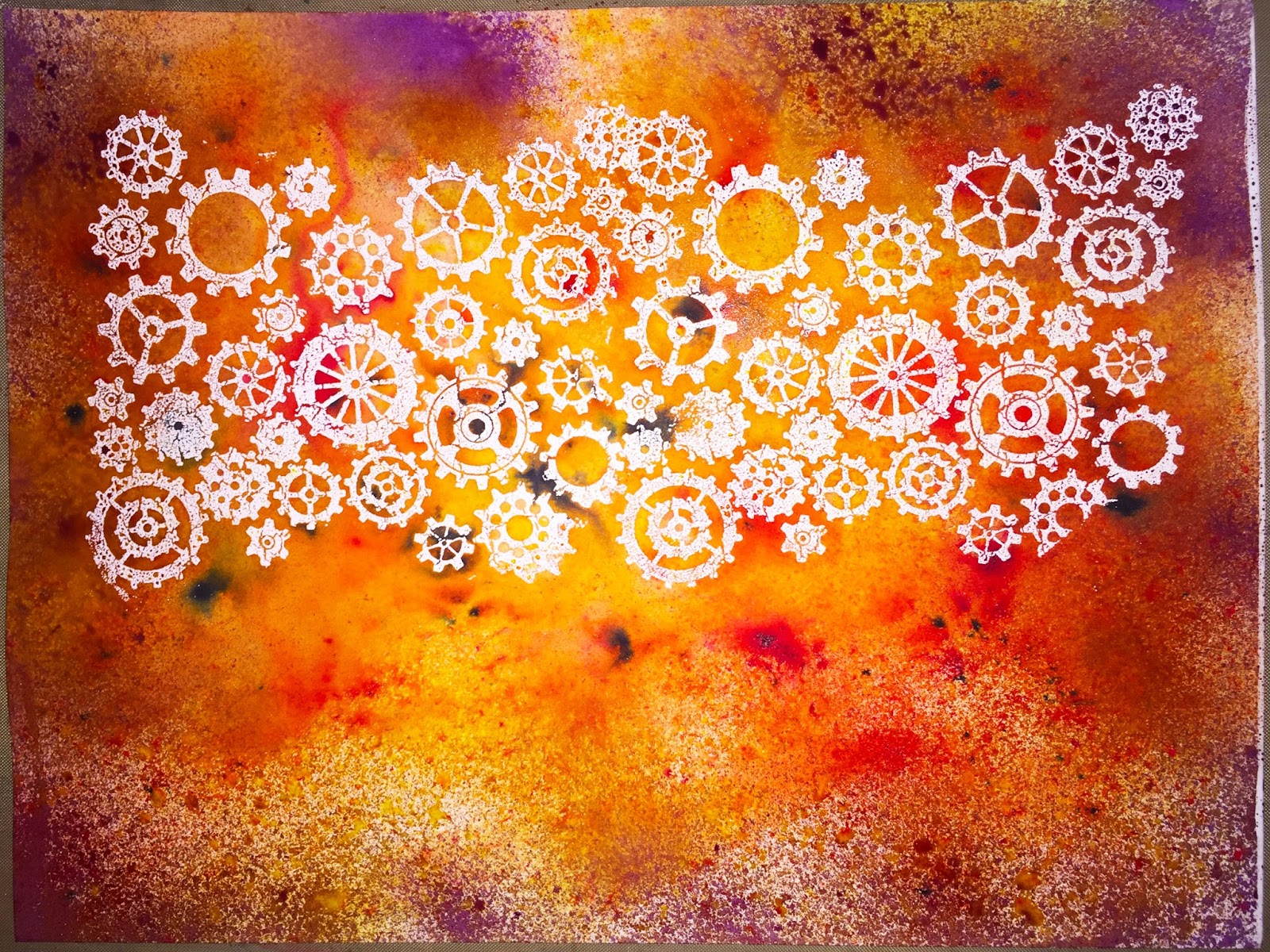 Muse of Mixed Media Halloween BASH Party Invitation IronOff