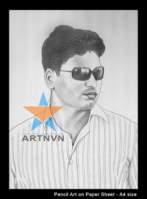 Top Best Professional Photo Portrait Pencil Drawing Graphite Charcoal Sketch Artist in Hyderabad Telangana INDIA