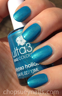 Ulta3 Candy Cane Calypso Holiday Review Swatch