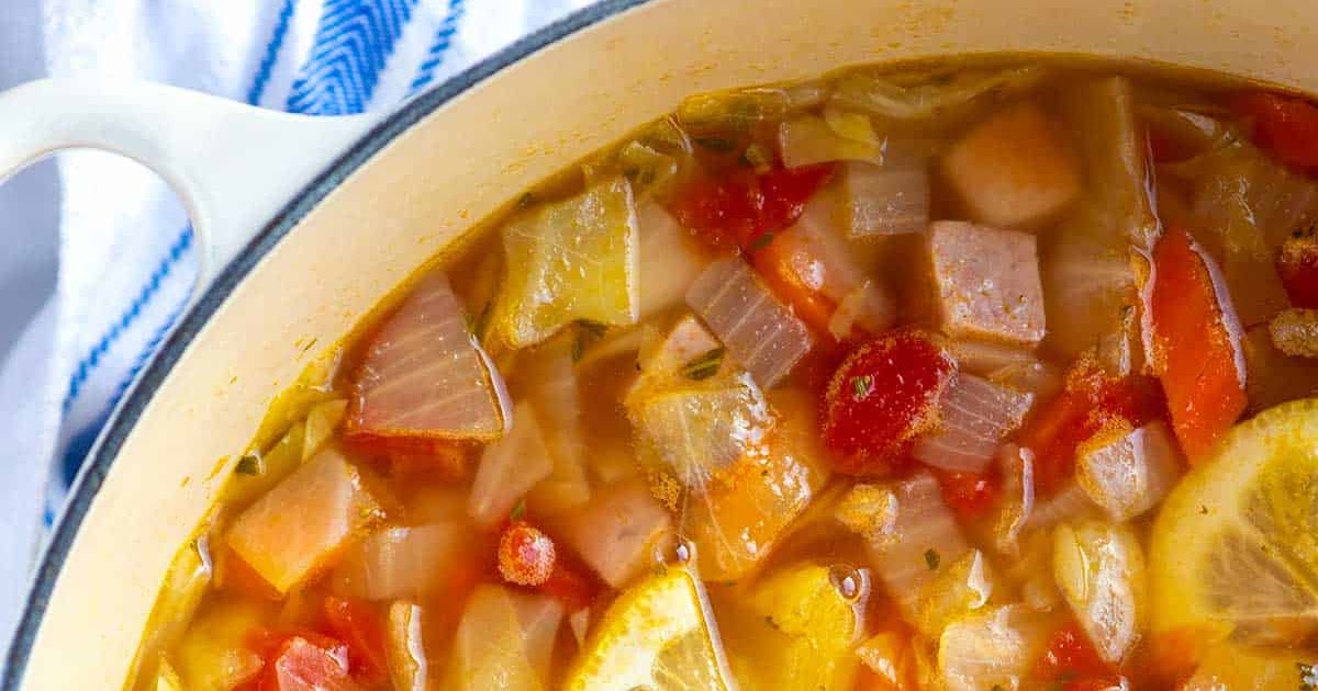 Ham and Cabbage Soup