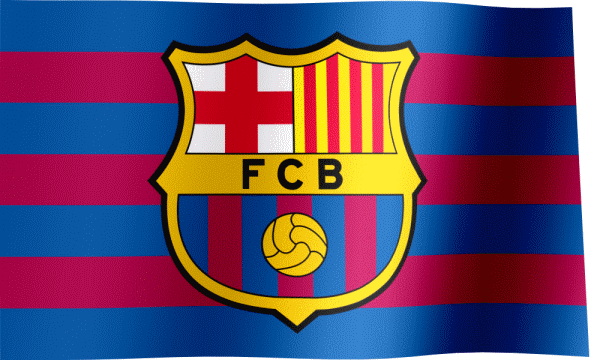 Fc Barcelona Fan Flag All Waving Flags