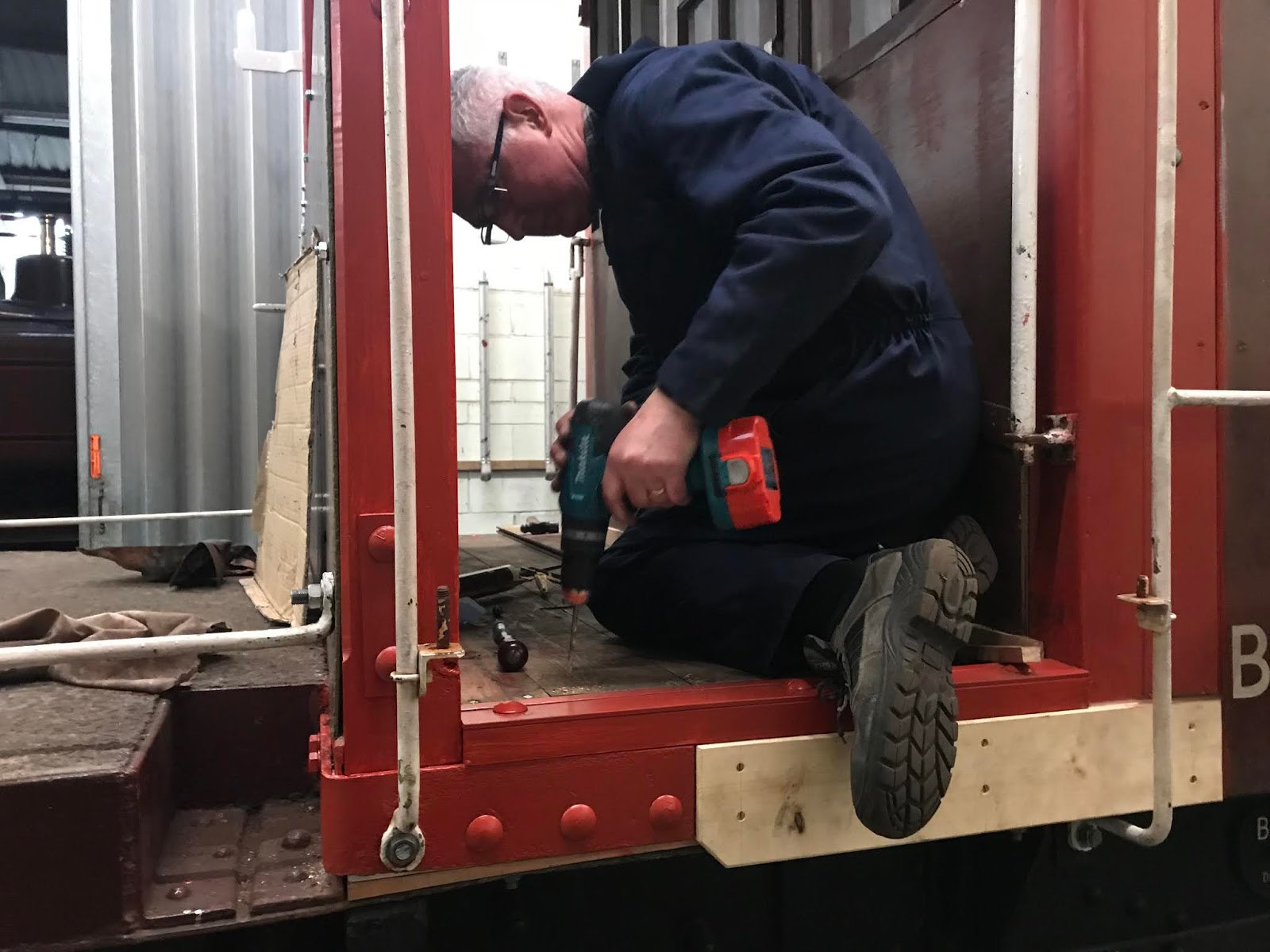 North Tyneside Steam Railway Brake Van Jobs