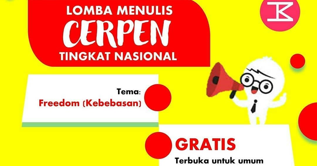 Lomba Menulis Cerpen Tingkat Nasional 2020 Lomba Menulis Cerpen 2021 Lomba Menulis Cerpen Tingkat Nasional 2020 Lomba Menulis Cerpen 2021