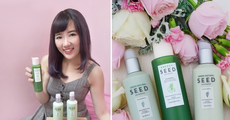 green natural seed antioxidant toner