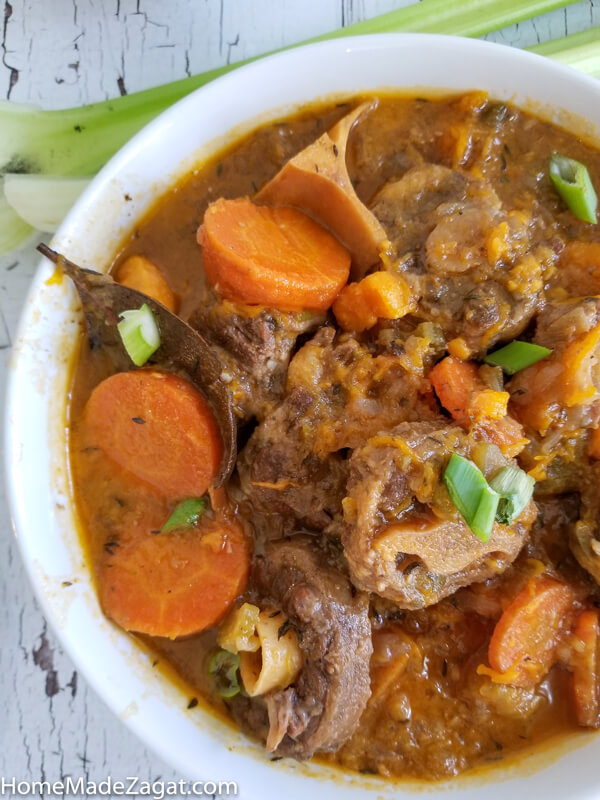 Oxtail Soup in Slow Cooker