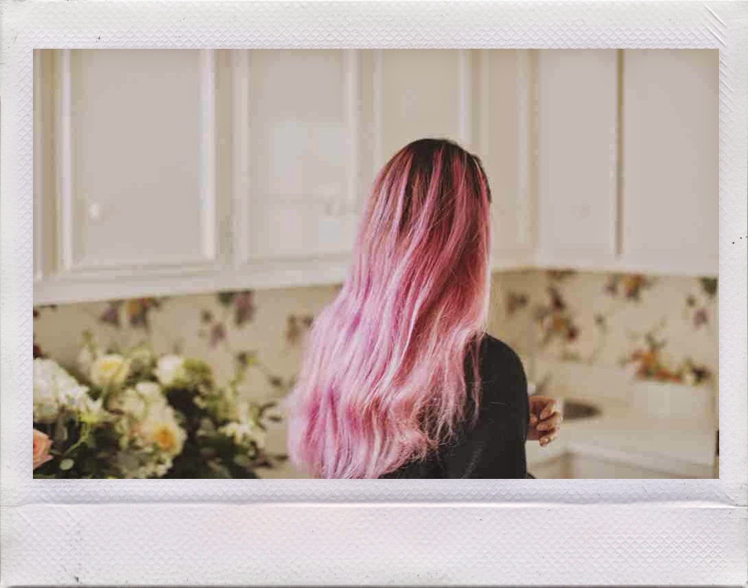 pink hair days //