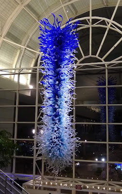 Missouri Botanical Garden Blue Chandelier, 2006 