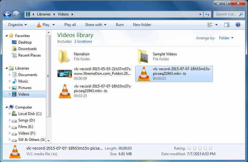 Cut or Record video clips using Vlc media player VLC Media Player Secrets
