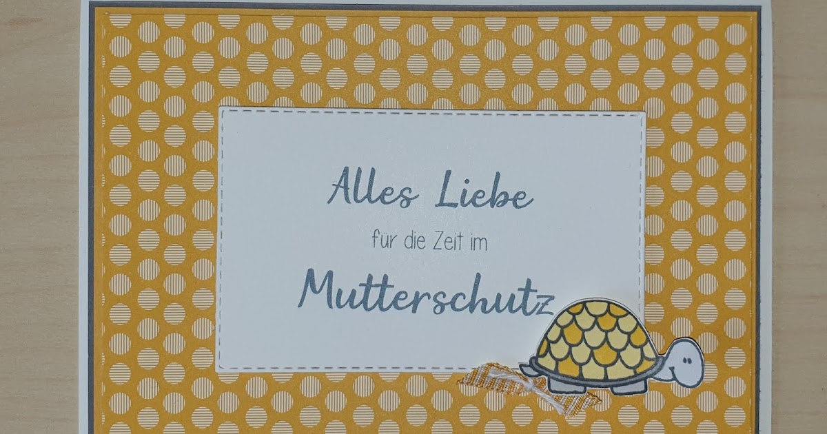 Das Bastelzimmer: Karte zum Mutterschutz Das Bastelzimmer: Karte zum Mutterschutz