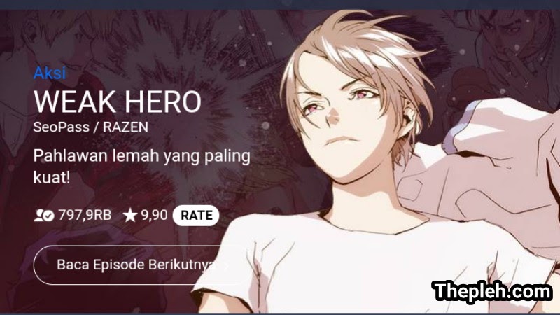 Weak Hero Naver Webtoon Full Episode.