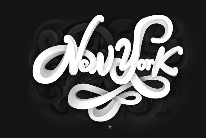 Mind Blowing and Creative 3D Typography Designs 2017