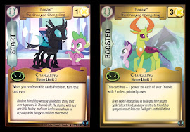 My Little Pony Thorax, The Changed Changeling Defenders of Equestria CCG Card