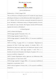 Il Blog Dei Lavoratori Forestali E Degli Addetti Allo Spegnimento Incendi Della Regione Siciliana Con Deliberazione Di Giunta N 150 Del 2 Maggio L Ing Calogero Foti E Il Nuovo Dirigente Generale