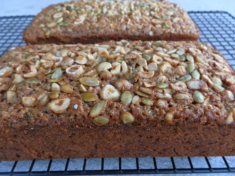 Hazelnut Zucchini Bread